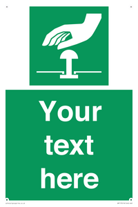 Custom Safe condition: Emergency stop button